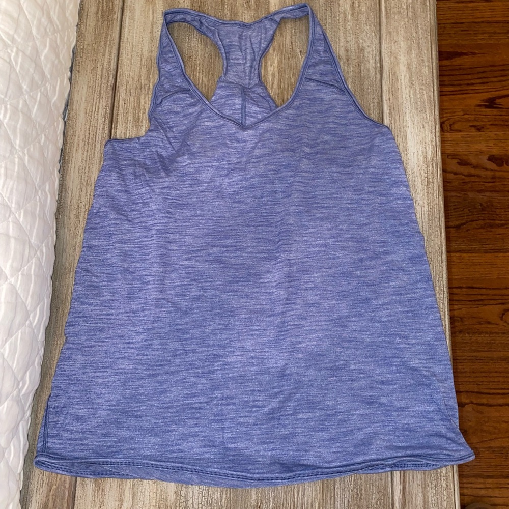 Blue Lululemon Tank Top